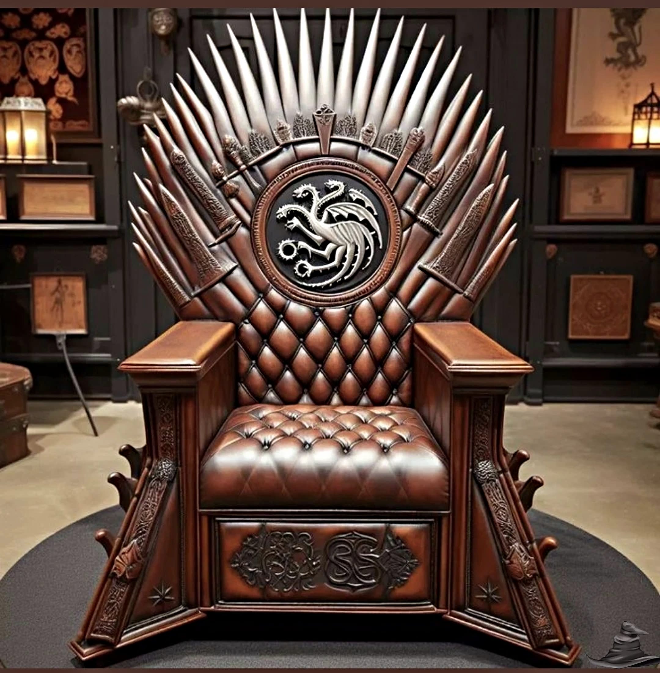 Iron Throne-Inspired Chair