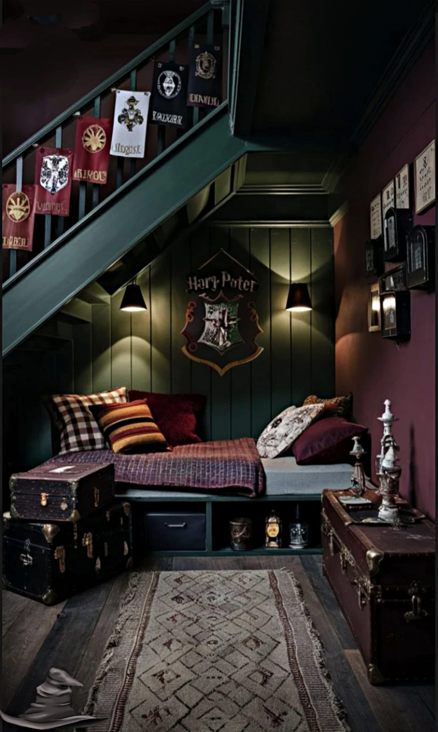 Harry Potter Themed Room