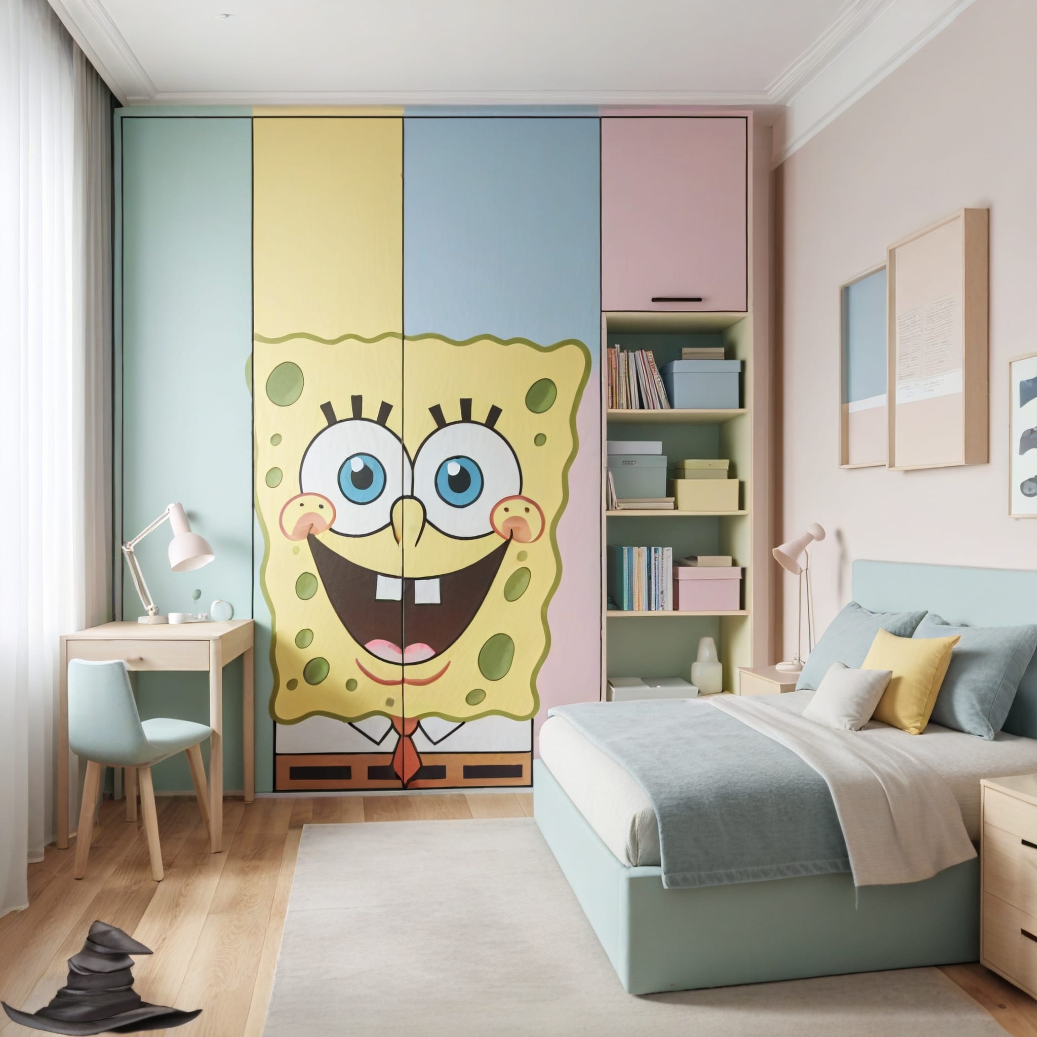 SpongeBob Bedroom – Fun and Vibrant Underwater Design